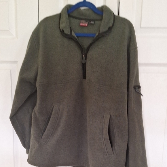 Prospirit Other - Prospiric Olive Green Fleece Pullover